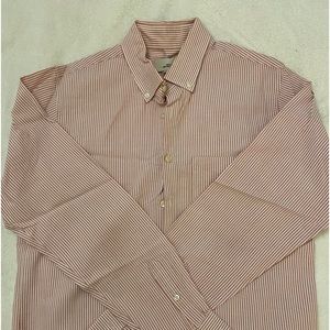 Jack Spade red/white cotton Oxford button down